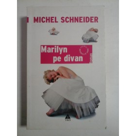 MARILYN  pe divan  -  MICHEL  SCHNEIDER